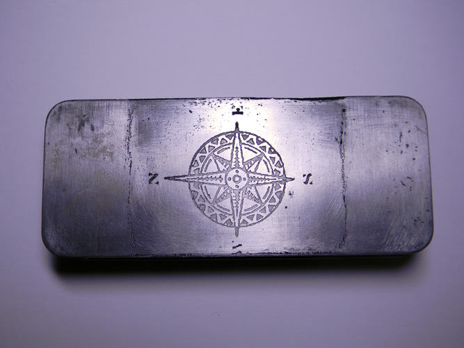 Saltwater-etched Tin